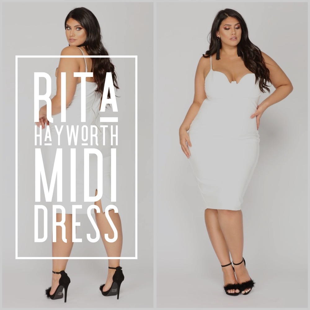 Rita Hayworth Midi Dress